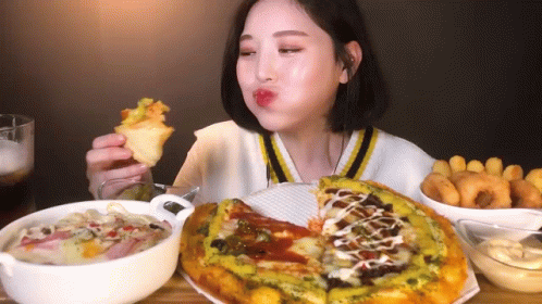 Mun Bok-hee Food Mukbang GIF