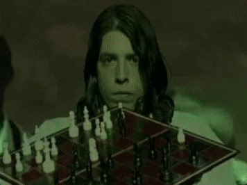 Munching On Chess Piece Music Video GIF