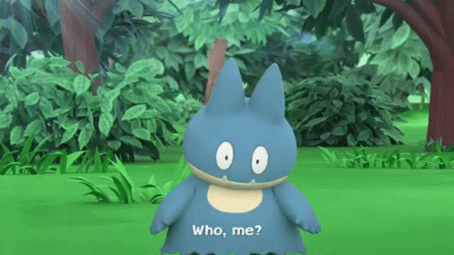 Munchlax Pokemon Who Me GIF
