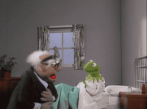 Muppet Show Characters At Hospital GIF