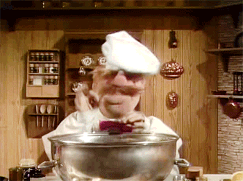 Muppet Show Swedish Chef Cooking GIF