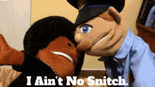 Muppet Trying To Convince He's No Snitch GIF