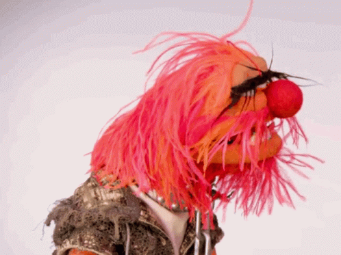 Muppets Animal Let Go Party GIF