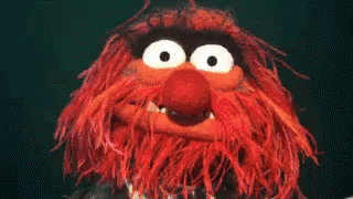Muppets Animal Shouting GIF