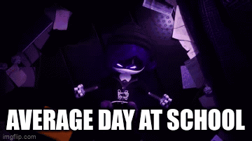 Murder Drones Average Day At School GIF