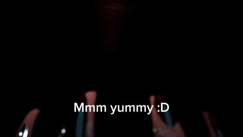 Murder Drones Cyn Creepy Eating Mmm Yummy GIF