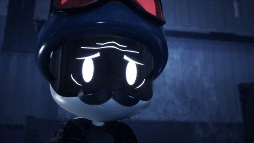 Murder Drones Drinking Number 1 Dad GIF