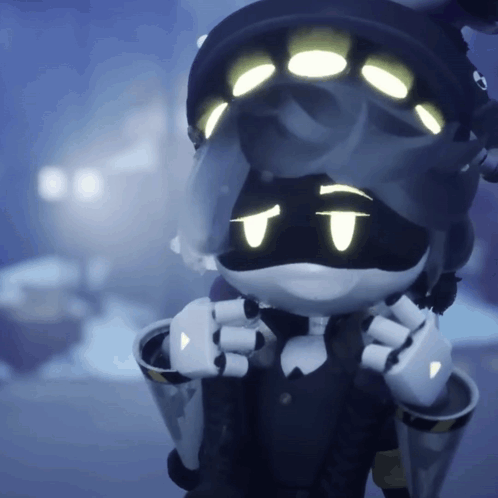 Murder Drones N Pointing Finger Gun GIF