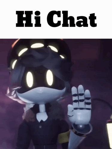 Murder Drones N Waving Hi Chat GIF