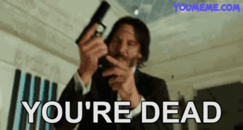 Murder Keanu Reeves John Wick GIF
