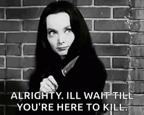 Murder Vintage Actress Killer Wielding Knife GIF