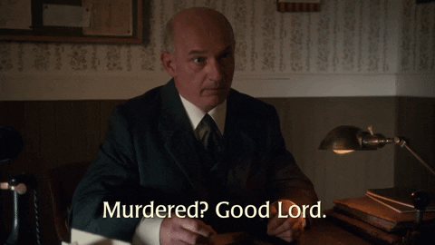 Murdered Shocked Old Man Reaction GIF