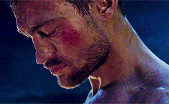 Muscles Man Face Slapped Cries GIF