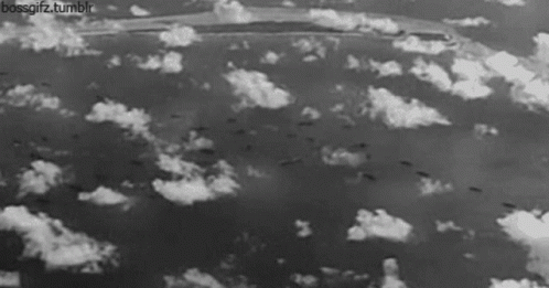 Mushroom Nuclear Bomb Cloud GIF