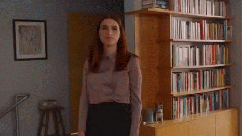 Mushroom Cloud Woman GIF