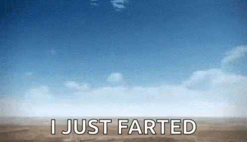 Mushroom Cloud Just Farted GIF
