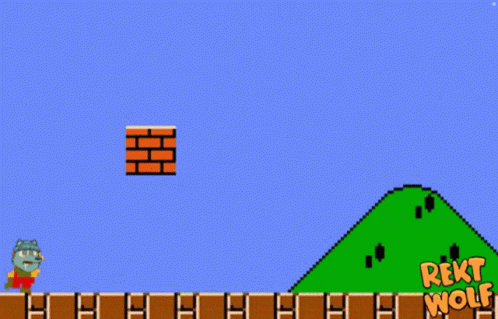 Mushroom Cloud Super Mario GIF