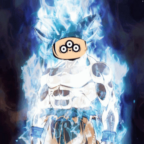 Mushroom Flaming San Guko Cloud GIF