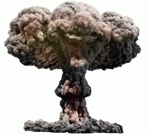 Mushroom Cloud Continuous GIF