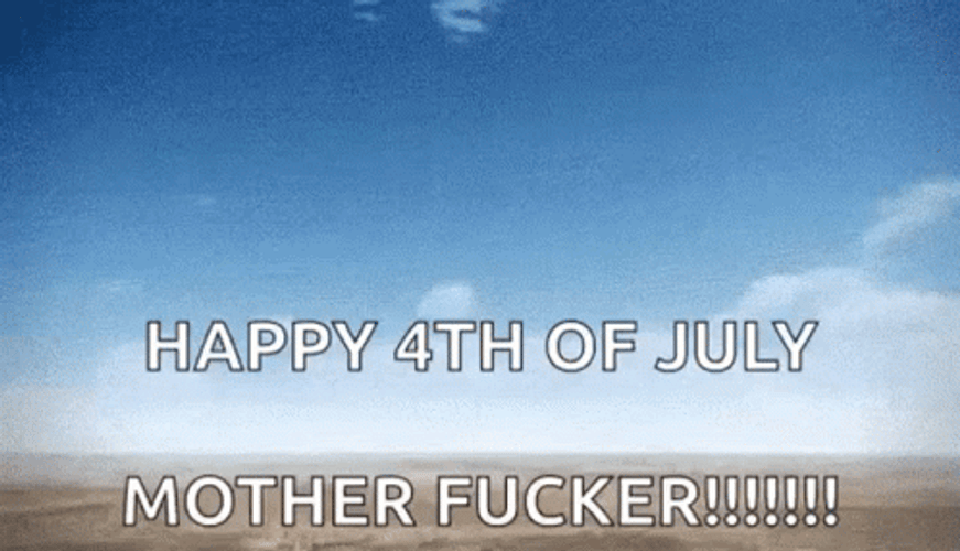 Mushroom Cloud Happy 4Th Of July GIF