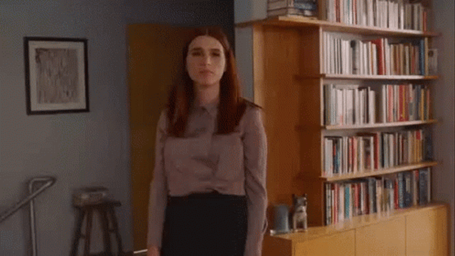 Mushroom Cloud Woman GIF