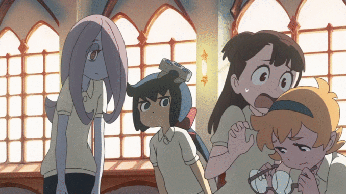 Mushroom Little Witch Academia GIF