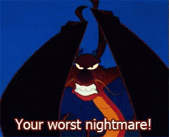 Mushu The Dragon Your Worst Nightmare GIF