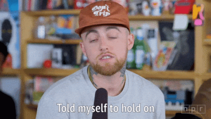 Music Awards Told Myself Hold On GIF