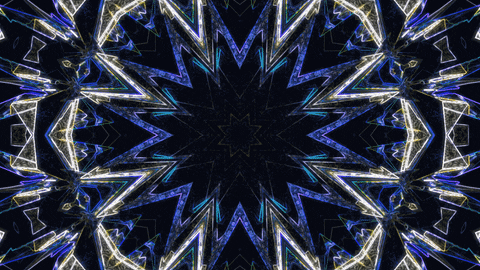 Music Festival Art Kaleidoscope GIF