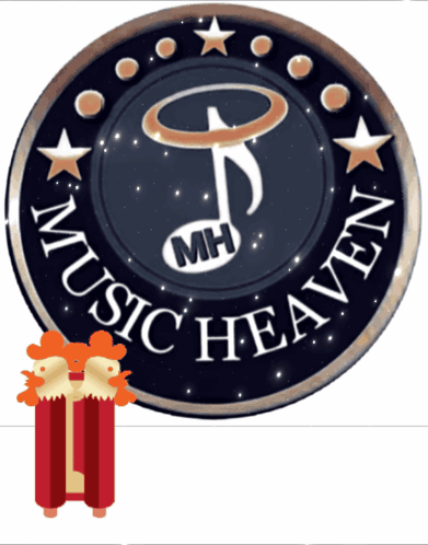 Music Heaven Logo With Popcorn Box