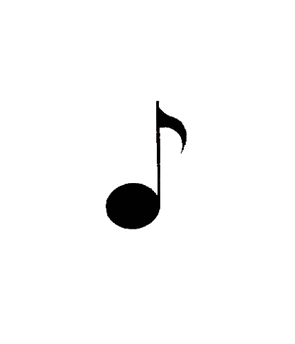 Music Note with Flag