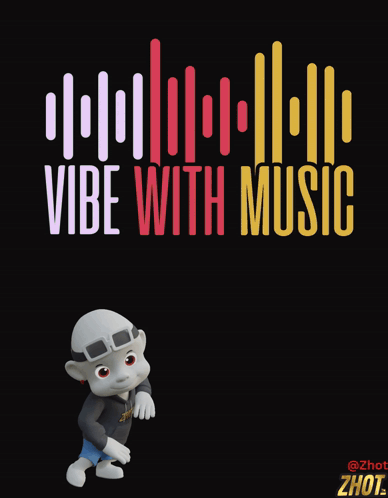 Music Poster with Boy and Girl