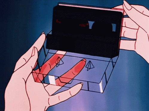 Music Record Anime Transition GIF