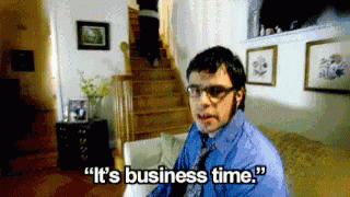 Musician Bret Mckenzie It's Business Time GIF