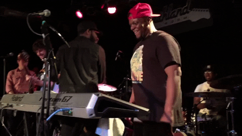 Musician Jiggle Happy Dance Meme GIF