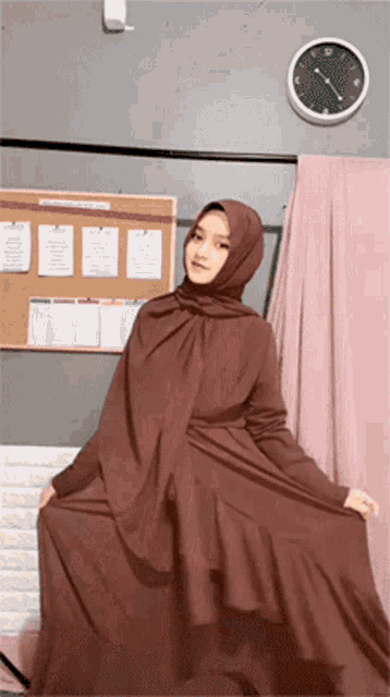 Muslim Girl Posing GIF