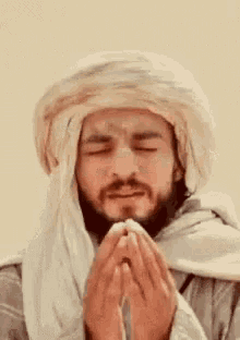 Muslim Man Praying GIF