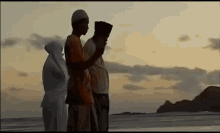 Muslim People Praying To The Sea GIF