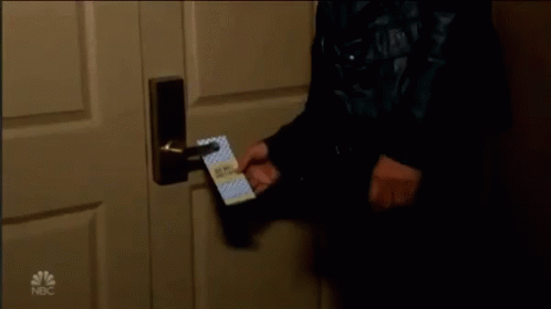 Must Be Nice Door Lock GIF