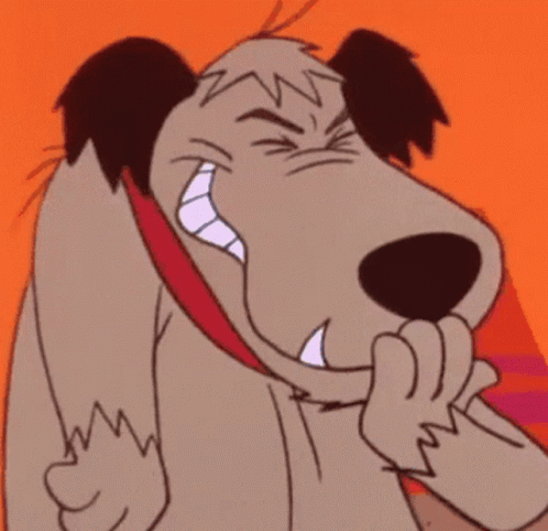 Muttley Dog Giggling GIF