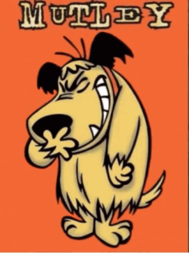 Muttley Malevolent Laugh Mobile Art GIF