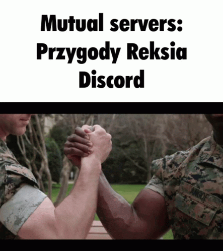 Mutual Servers Shaking Hands GIF