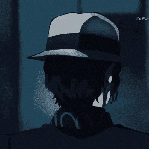 Muzan Kibutsuji Demon Slayer Head Turning GIF