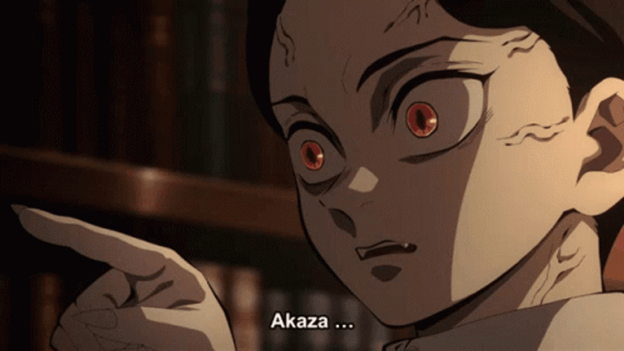 Muzan Kibutsuji Demon Slayer Akaza GIF