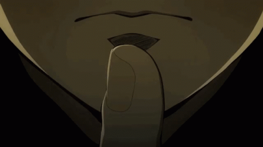 Muzan Kibutsuji Demon Slayer Finger  GIF