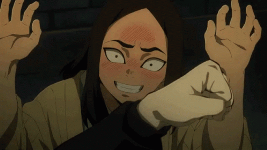 Muzan Kibutsuji Demon Slayer Punch GIF