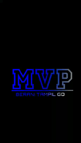 MVP Logo in Blue and White