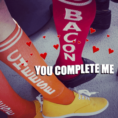 My Bacon And Cheese You Complete Me GIF