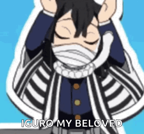 My Beloved Obanai Iguro Dancing GIF