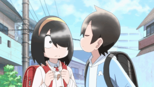 My Clueless Friend Anime Sniffing GIF